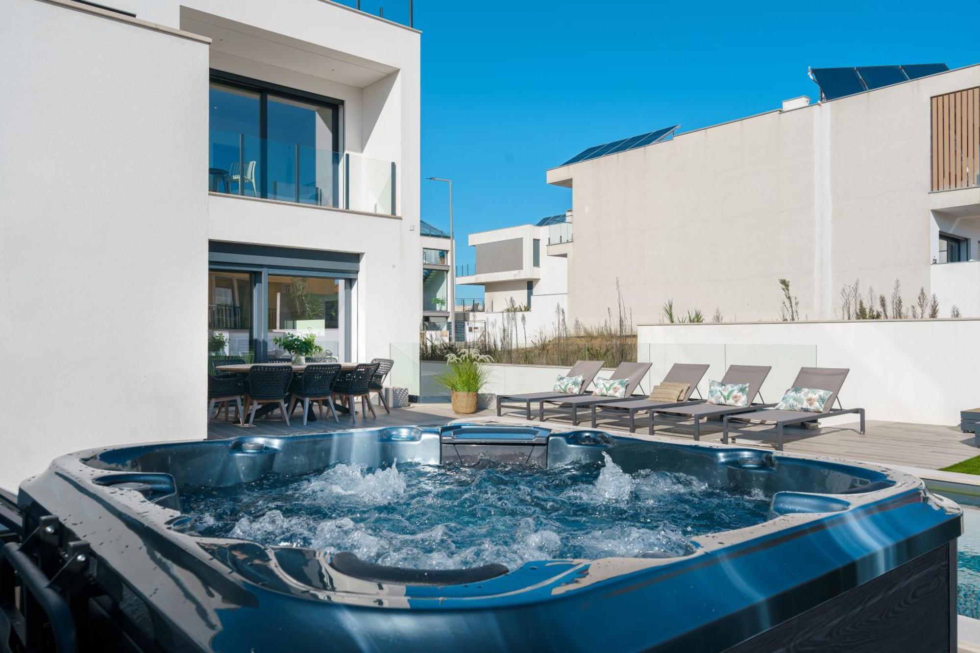 Paradise Villa, Luxury Villa Near The Beach Ribamar  Exteriér fotografie